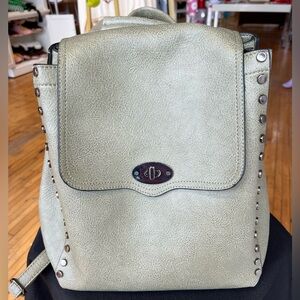 Vegan Leather Backpack